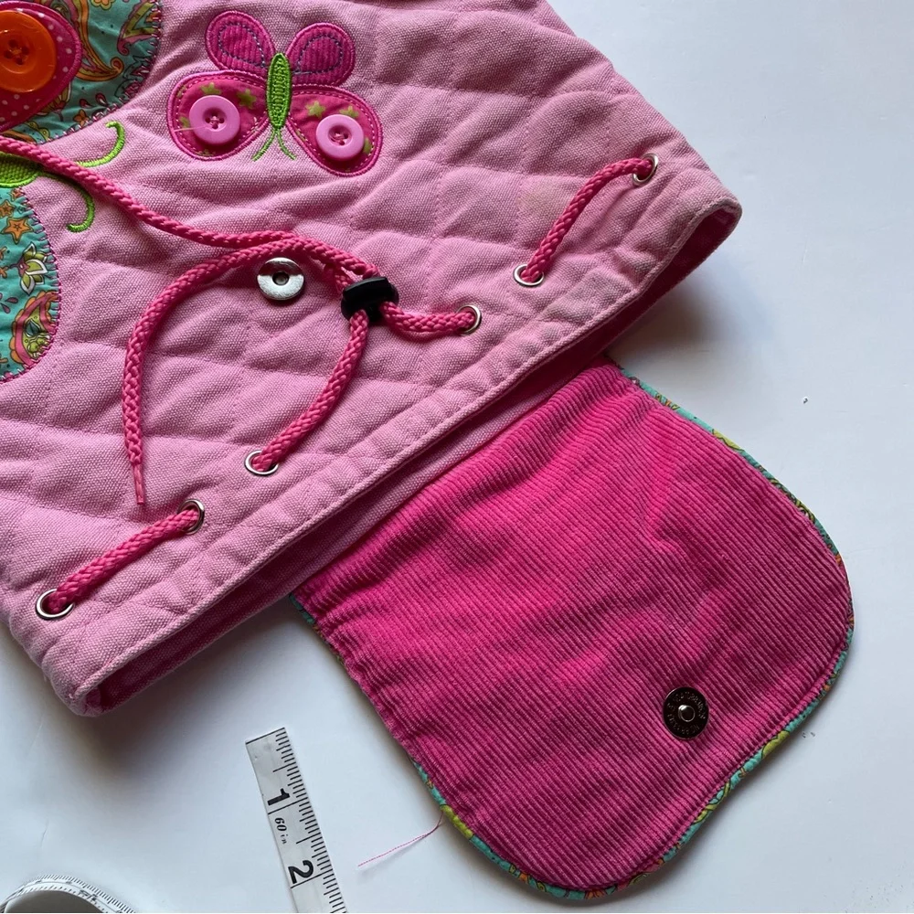 Stephen Joseph's Butterfly Quilted Backpack